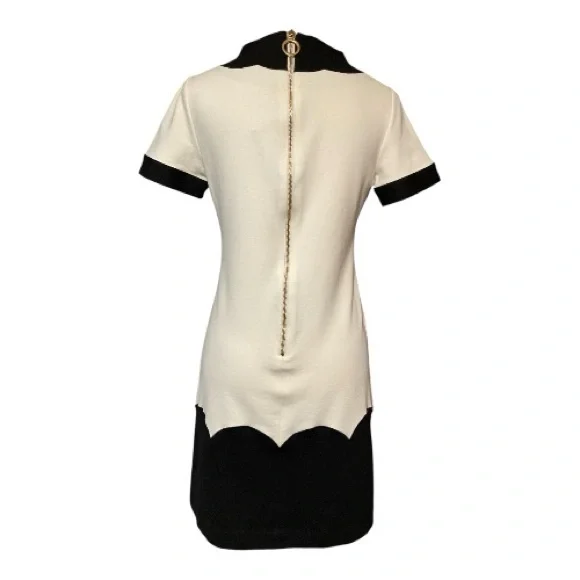 Love Moschino Scalloped Mini Dress Size 4 NWT - Picture 4 of 7